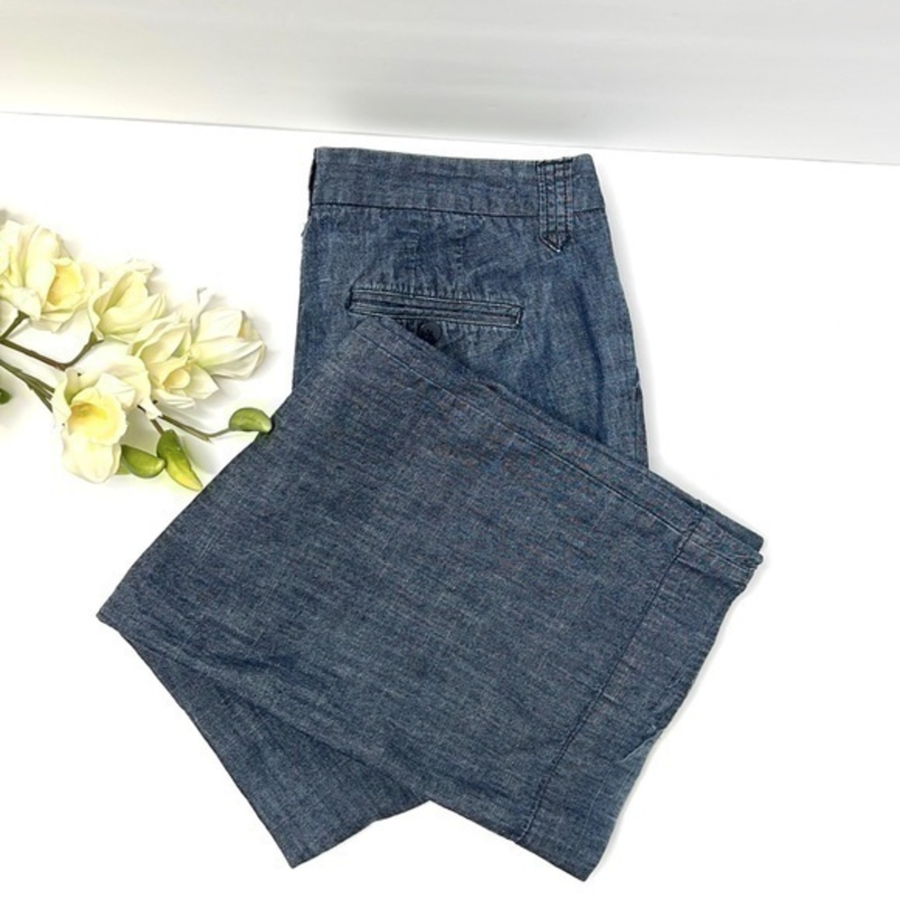 J. Crew City Fit Wide Leg Jeans Size 6